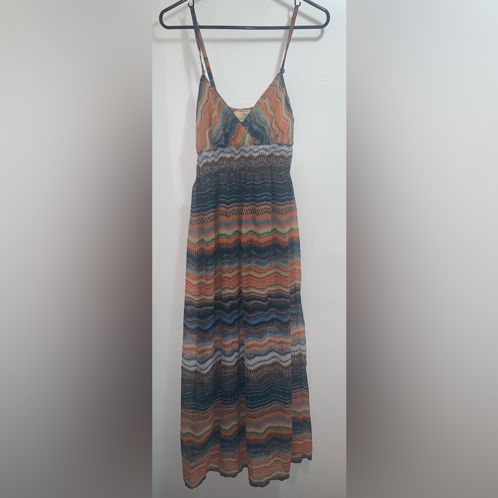 Stevie & Lindsay Summer Maxi Sun Dress SZ M Sundress